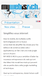 Mobile Screenshot of mywebisrich.com